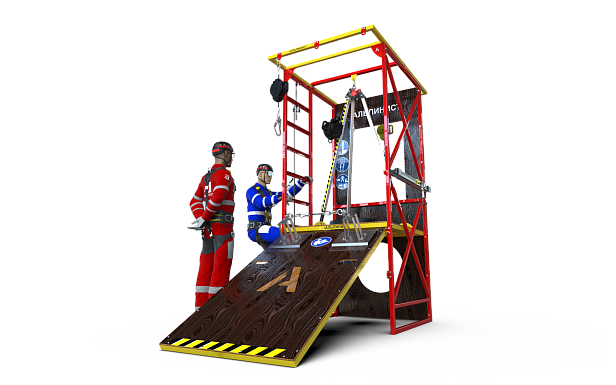 г. Владивосток. "ООО ДВРЦОТ" запустили новый полигон "Альпинист 02" для тренировки навыков работы на высоте