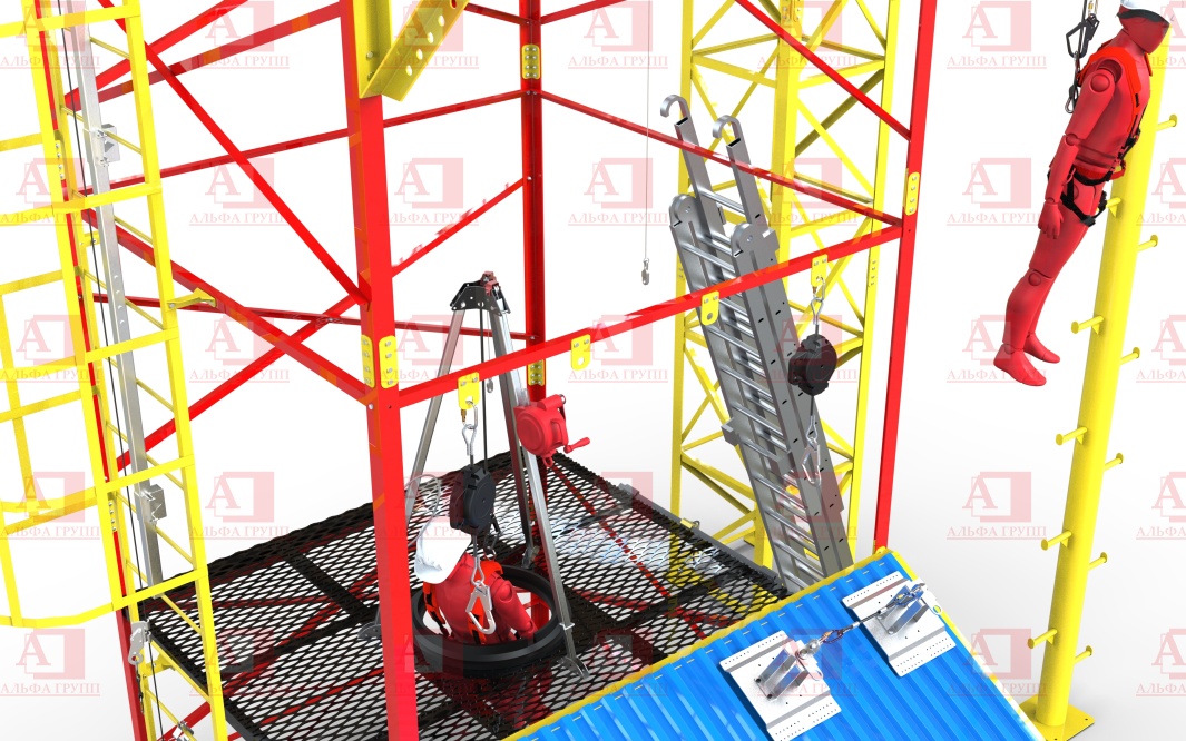 Учебно-тренировочный полигон Альпинист-2-03-2. Учебно-тренировочный полигон Альпинист-2-03-2.